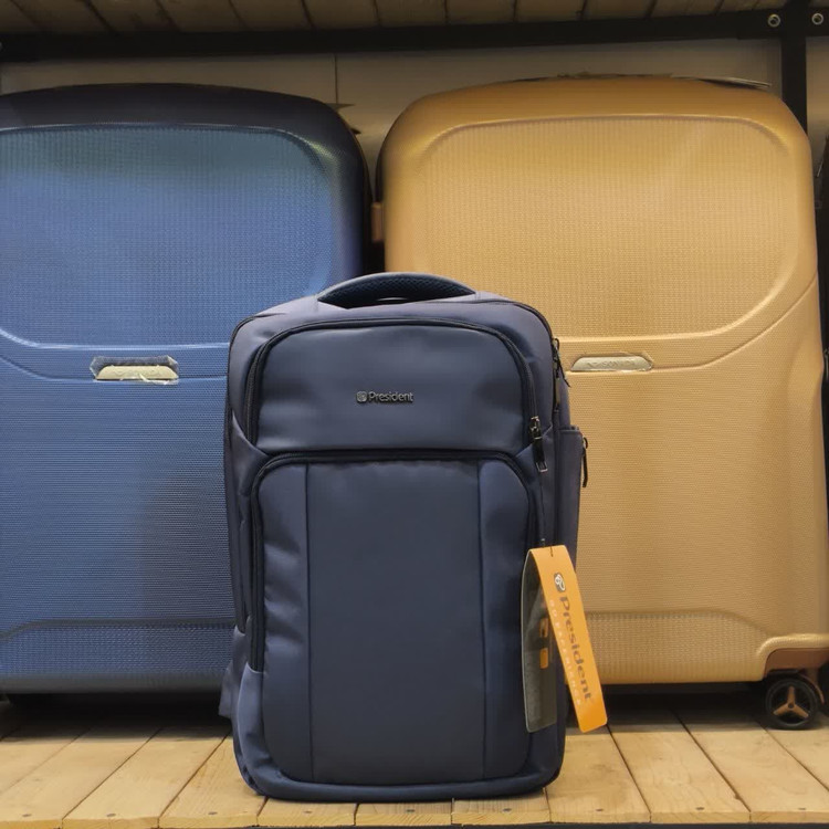 کوله پشتی پرزیدنت مدل WIZARD رنگ سرمه ای