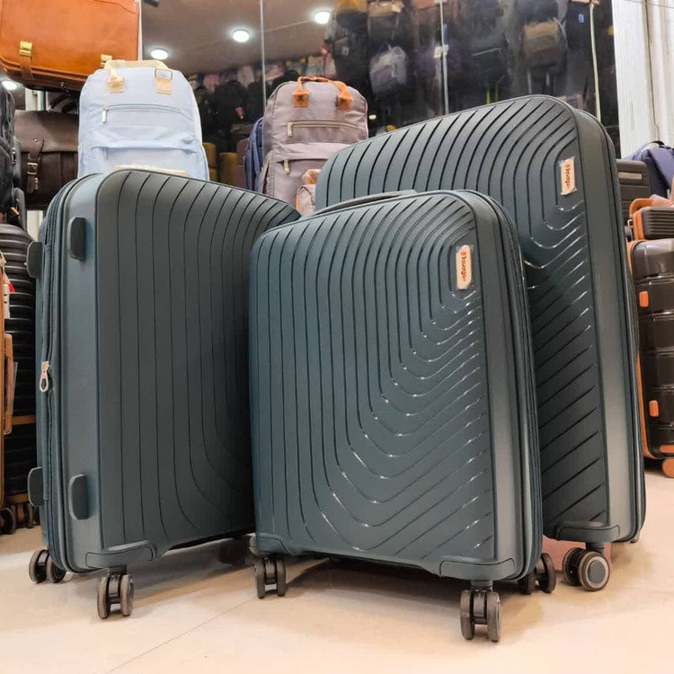 ست کامل چمدان تراواگو رنگ یشمی