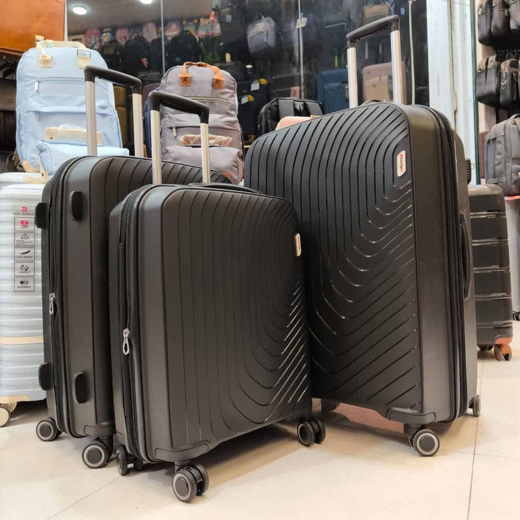 ست کامل چمدان تراواگو رنگ مشکی