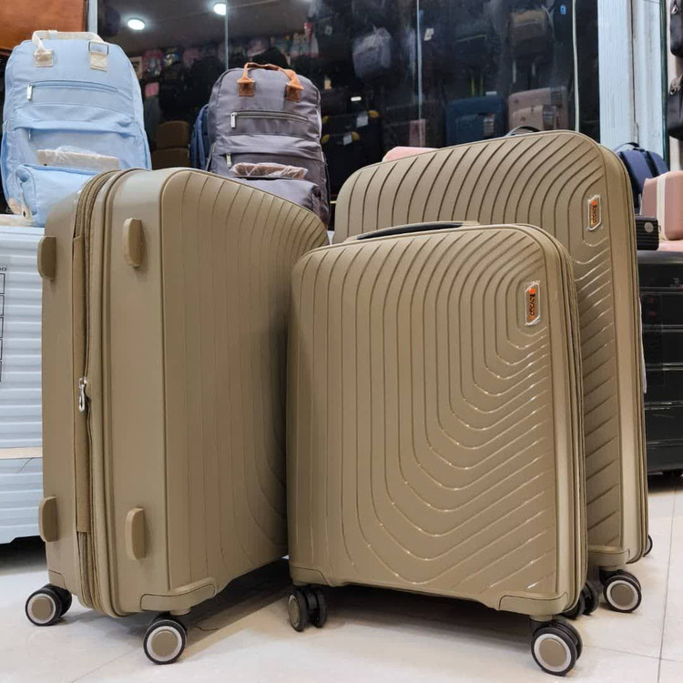 ست کامل چمدان تراواگو رنگ سبز(خاکی)