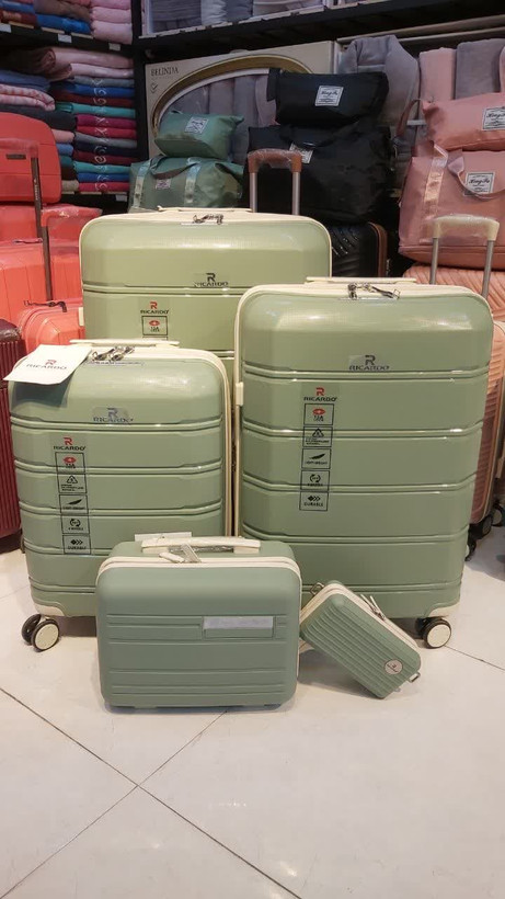 چمدان ریکاردو 005 سبز پاستیلی