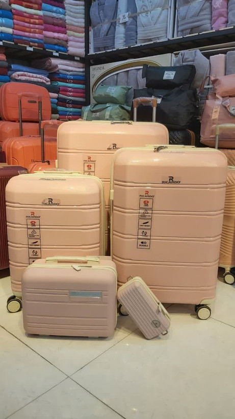 چمدان ریکاردو 005 صورتی